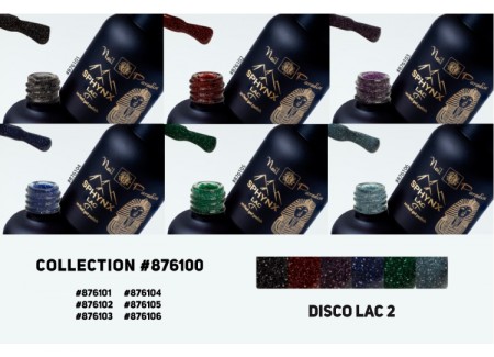 SPHYNX Lac Gel Polish Collection - Disco Lac Col 2 Reflective 60ml